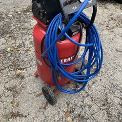 Craftsman Air Compressor Works Great !!!  Need It Gone ASAP!! Throw Me Offers!!!! Or Best Offer ! 