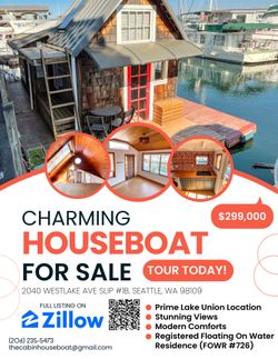 Charming Houseboat on Westlake Ave
