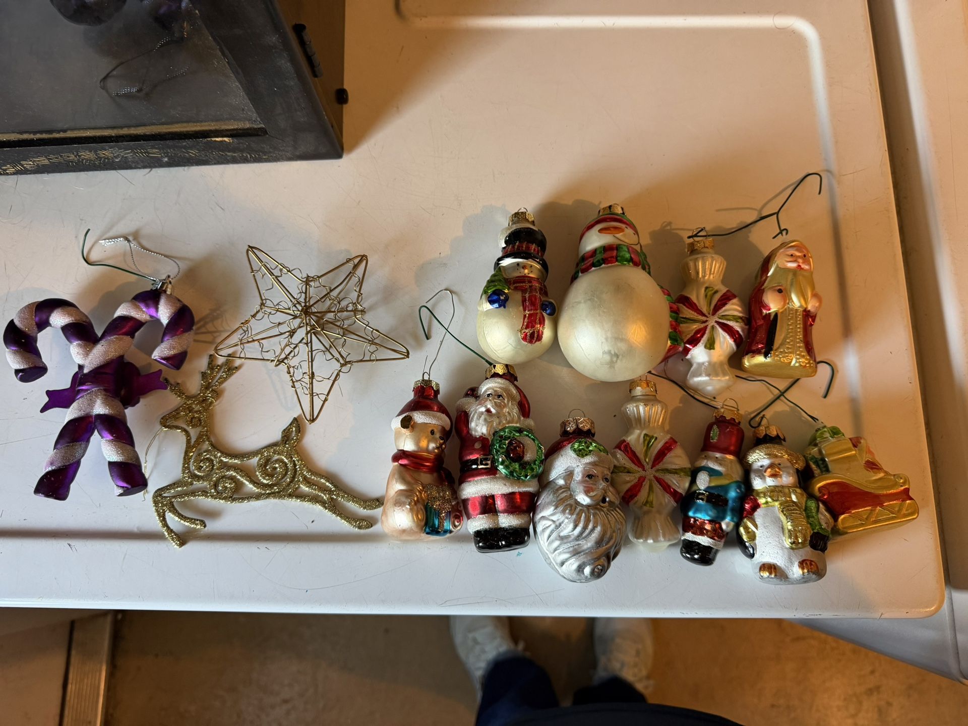 Assortment Vintage Glass Ornaments