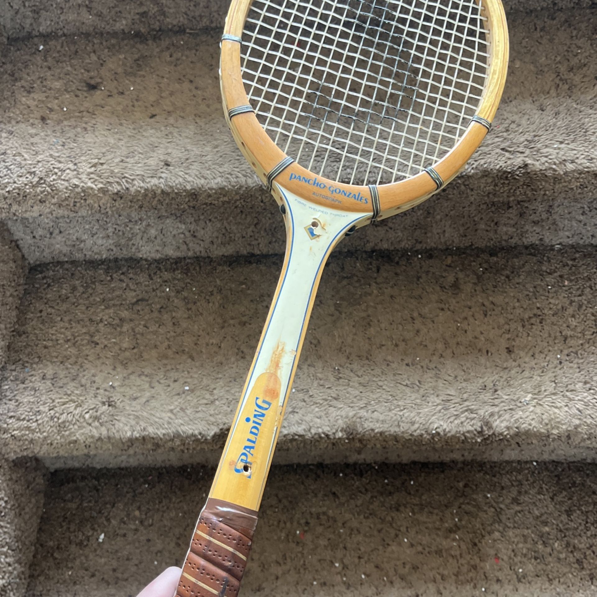 Vintage Spaulding Tennis Racket 