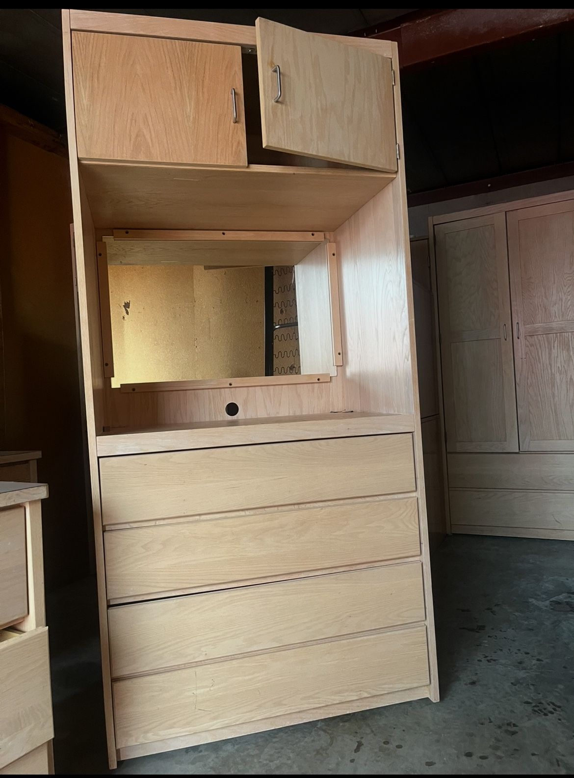 Beauty Salon Or Barber Station