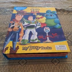 Disney Pixar Toy Story 4 My Busy Books Used Complete.