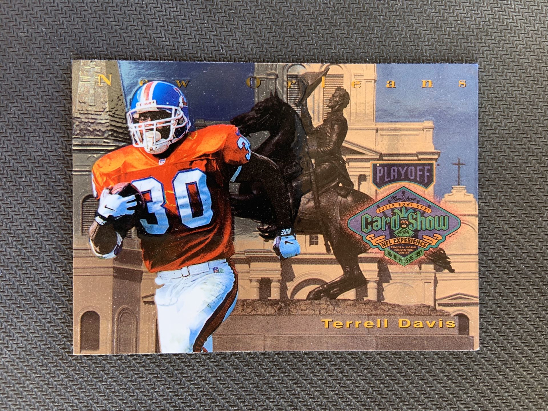 1996 Playoff New Orleans Card Show Terrell Davis