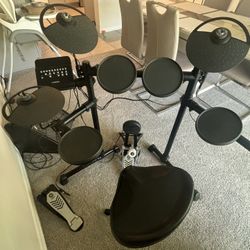 Drum Set With Amp 