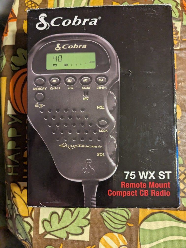 Cobra CB Radio Model 75 WX ST New In Box