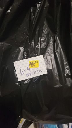 Big bags of baby boy clothes