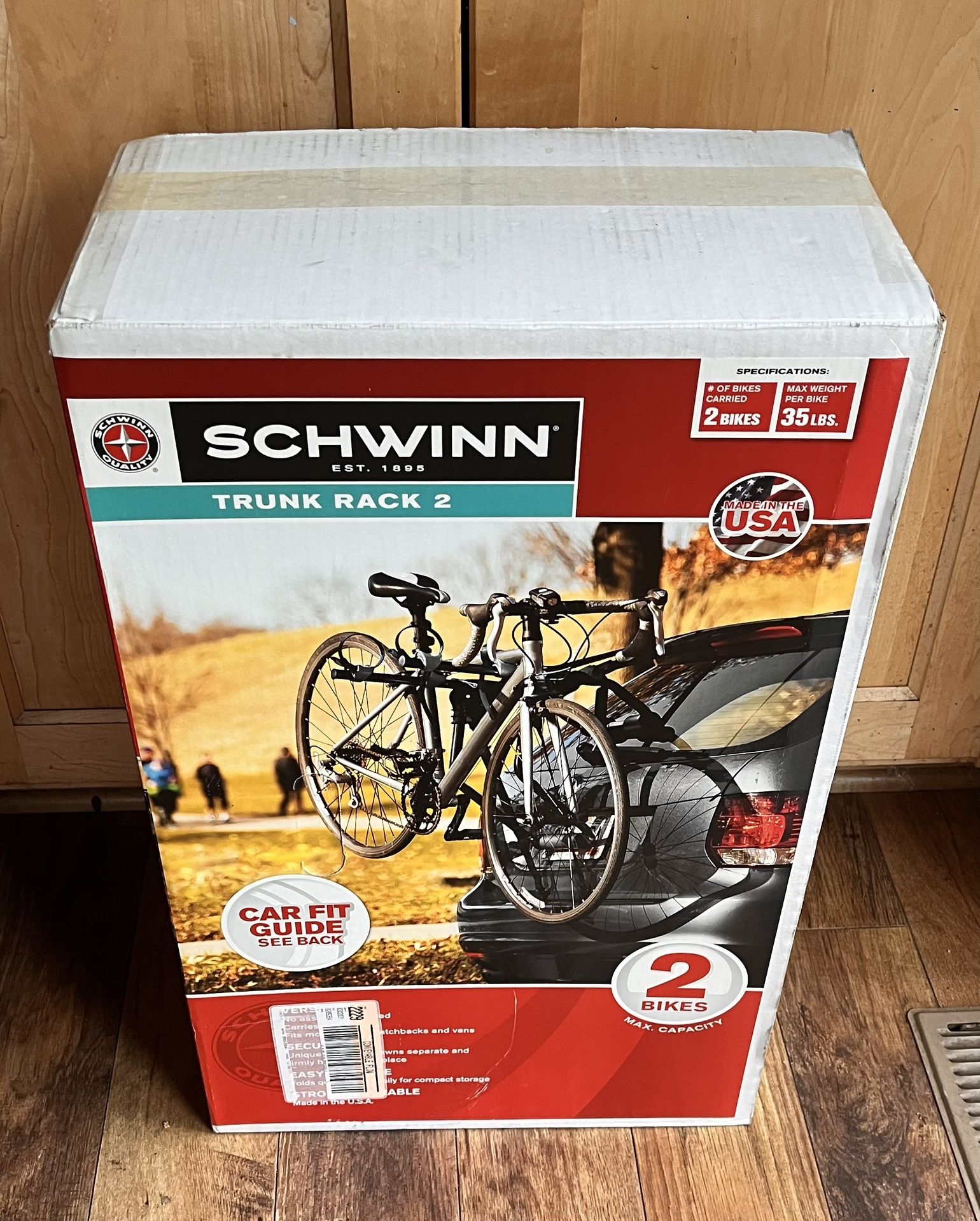 Schwinn Trunk Bike Rack 2 (NEW!)
