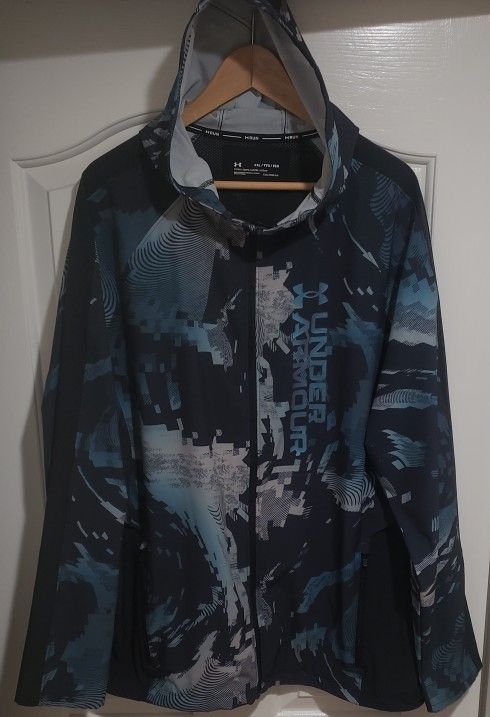 Under Armour OutRun The Storm II Jacket Men's Size XXL Authentic DEADSTOCK 