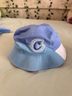 Cookies Blue color block bucket hat!