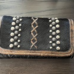 American West Leather Wallet 