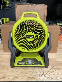 Ryobi ONE+ 18V Hybrid 7.5 in Fan (PCL811) Whisper Series - Factory Reconditioned