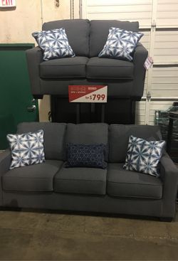 2Pc Sofa and Loveseat Set Sale