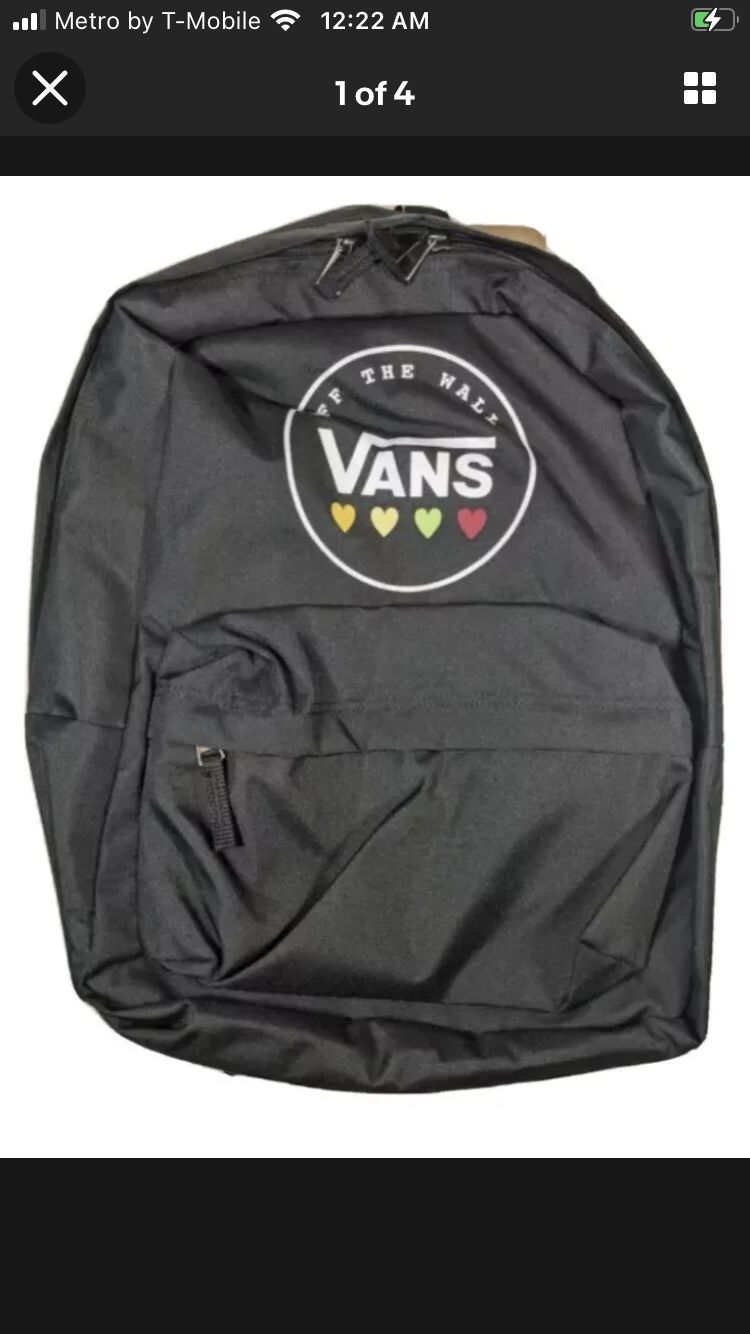 Van Backpack / Brand New/  Laptop Sleeve Inside 