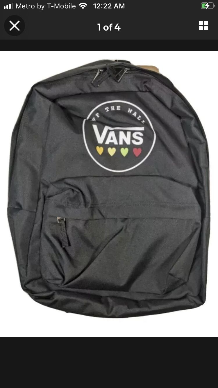 Van Backpack / Brand New/ Laptop Sleeve Inside