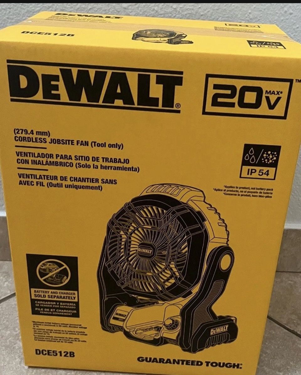HOT SALE🔥🔥🥵DEWALT 20V MAX Jobsite Fan (Tool Only)