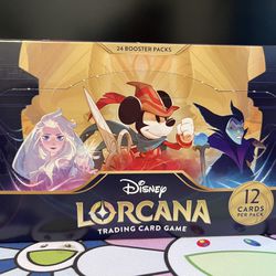 Ravensburger Disney Lorcana: The First Chapter TCG Booster Box SEALED