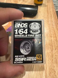 BNDS WHEELS 1/64 scale WHEELS AND TIRE