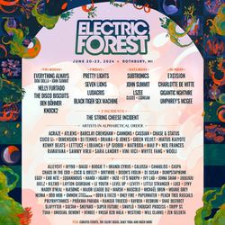 Electric Forest 2024 GA Wristband (+Camping)