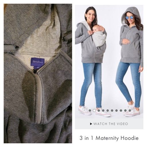 Seraphine 3 In 1 Maternity Hoodie