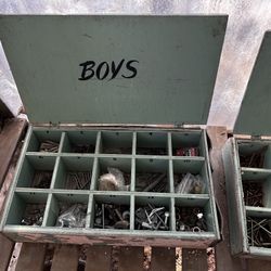 Vintage Multi-Purpose Metal Boxes