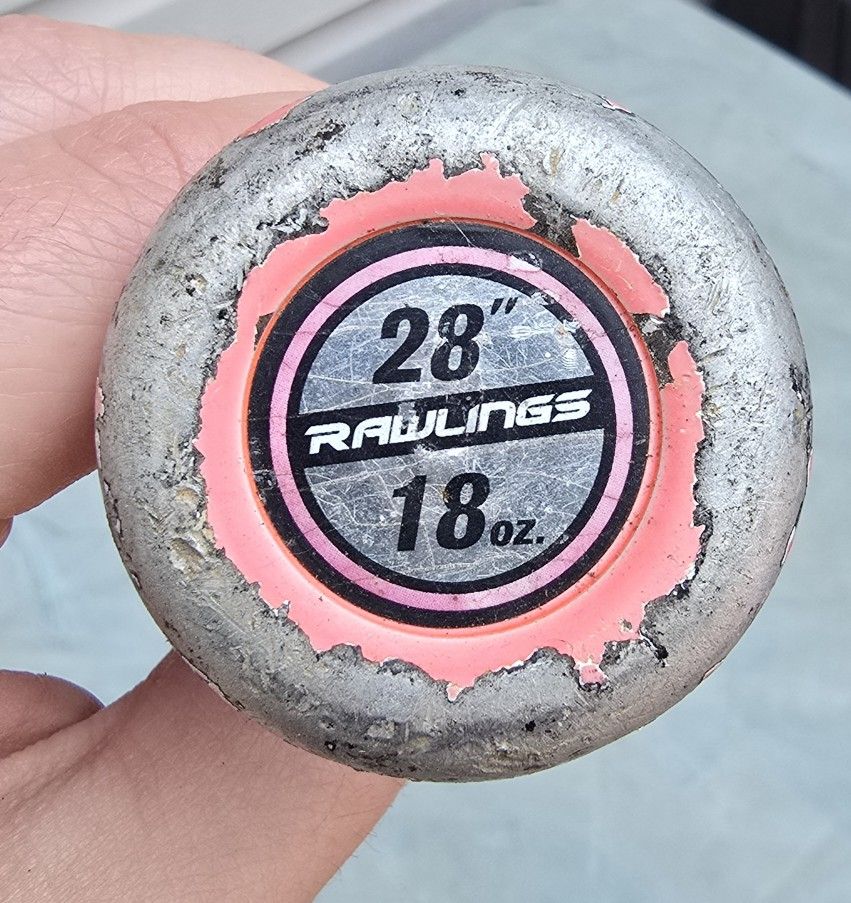 Rawlings Raptor Baseball Bat 28" 18 oz -10 2 1/4 Dia. USA Certified All Leagues