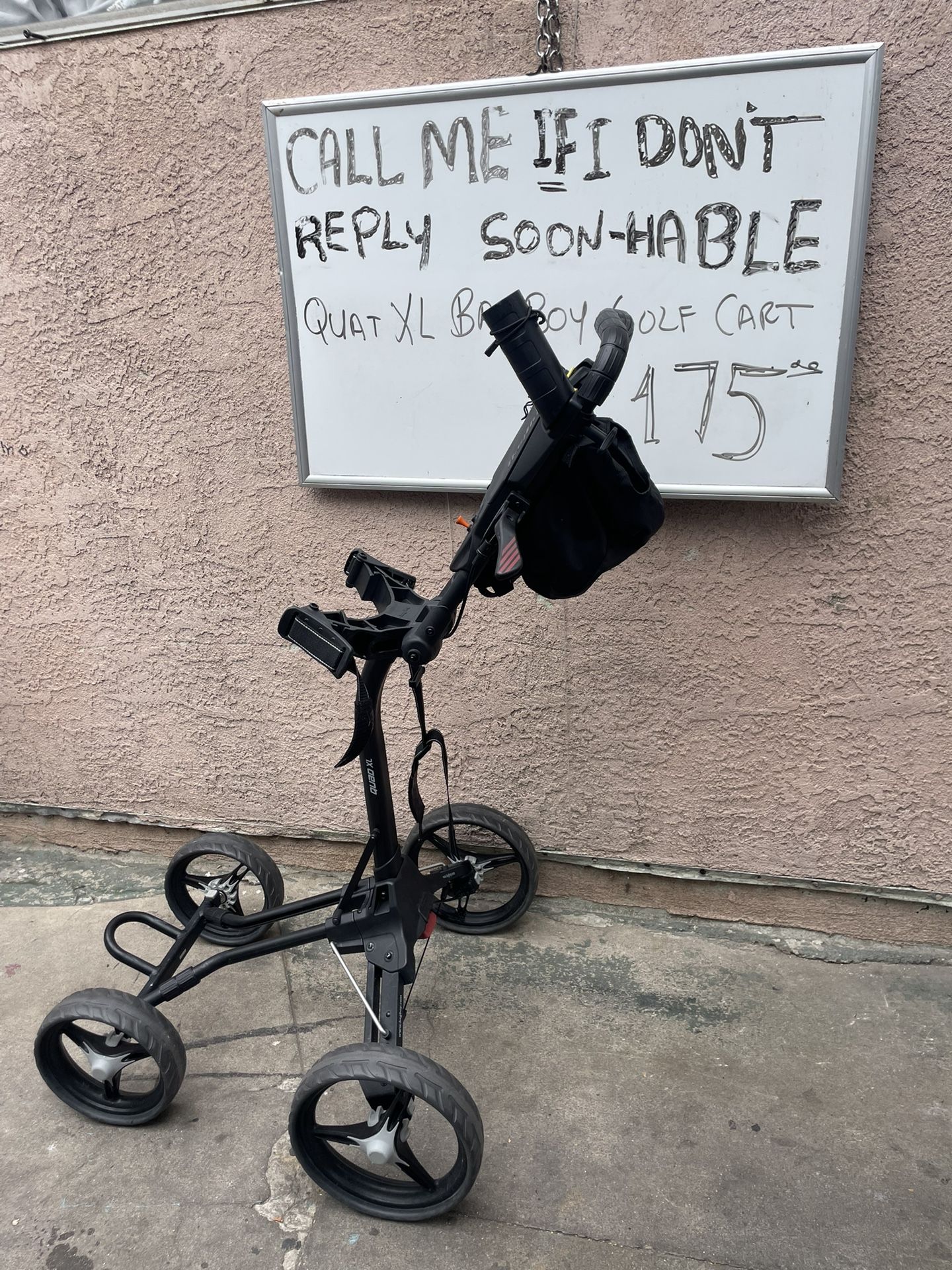 Quat Golf Bag Boy Cart