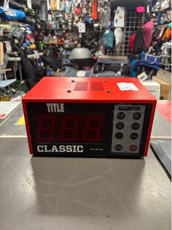New TITLE Classic XL Digital Gym Timer