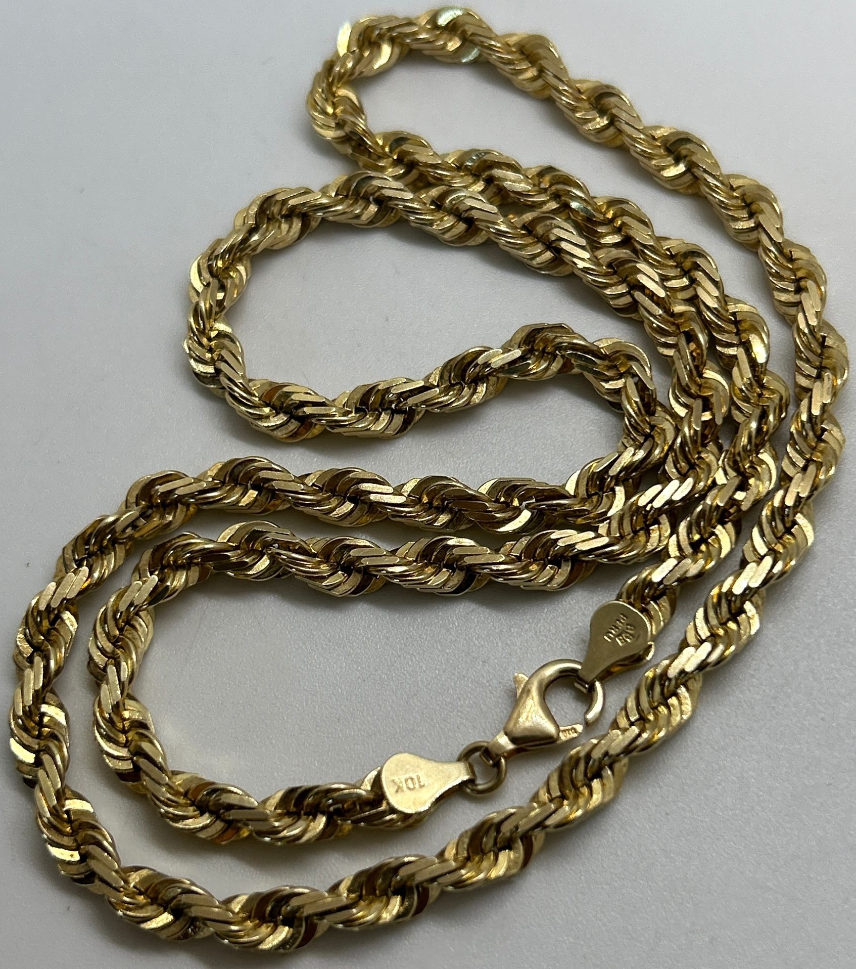 Gold Rope Chain Heavy