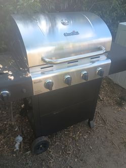 Char-Broil grill and a Craftsman drill set