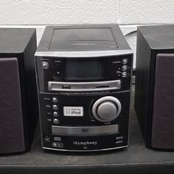 iSymphony Mini DVD/CD/MP3/iPod/AM/FM audio player