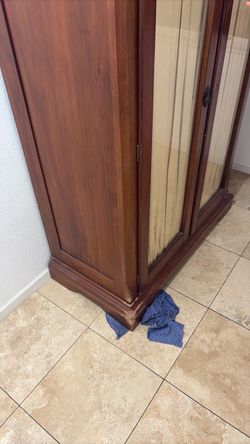 Full wood furniture piece