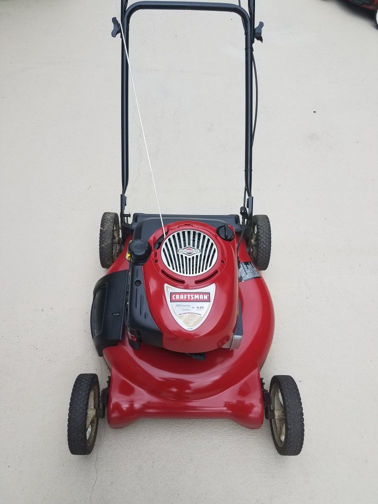 Craftsman push lawn mower 21"