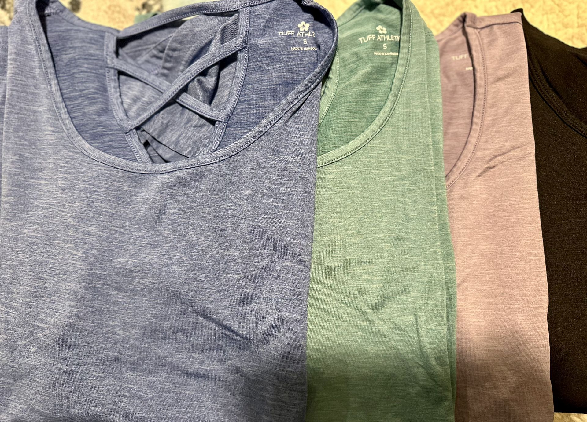 8 Women’s Workout Shirts size medium