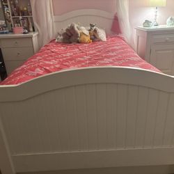 Bed  and Extras Cute Girl’s Storage Bed 