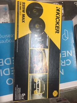 Kicker speaker 5 1/4