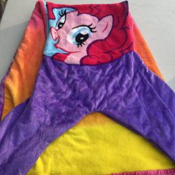 My Little Pony Blanket With Tail