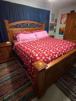 King size bedroom set heavy