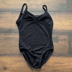 Little Girl Clothes Toddler Black Leotard For Ballet, Dance, Gymnastics, Or Jazz Size XS 4T