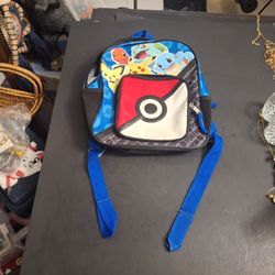 Pokemon Kids 11" Mini Backpack-Pikachu W/Zipperered Front Pocket, 2 Side Mesh Pockets & Main Zippered Compartment