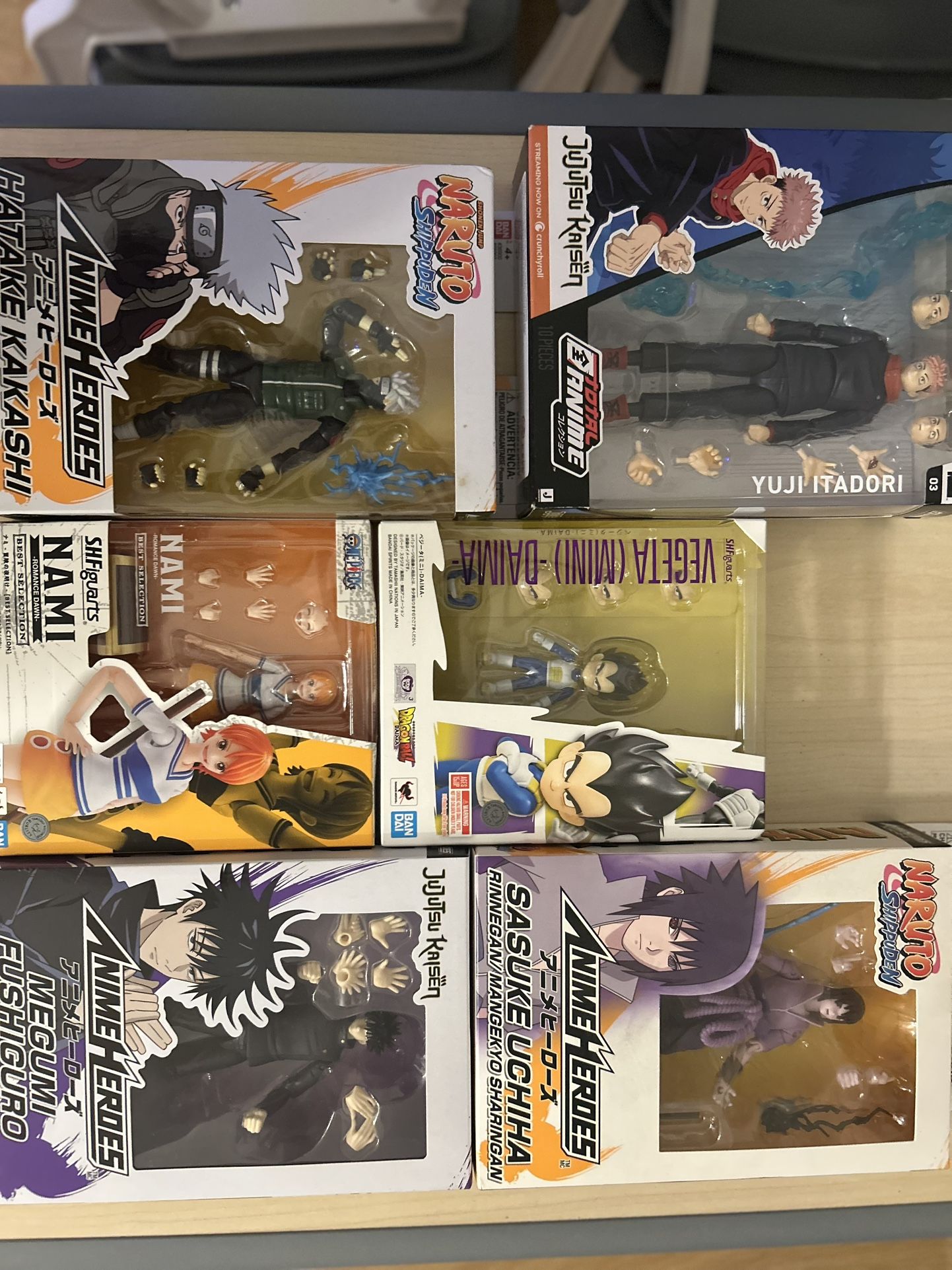 Toy Haul Everything Must Go! 200 For The Lot! New All New!!Naruto Jujisu Kaisen DBZ