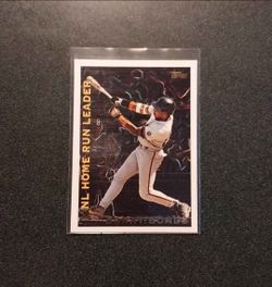 1995 Topps League Leaders Barry Bonds
