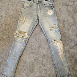 SMOKE RISE -ALPINE BLUE JEANS 