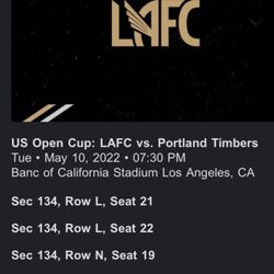LaFc Game Tmrw Vs Portland 