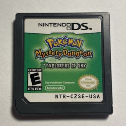 pokemon mystery dungeon explorers of sky no box $100 FIRM