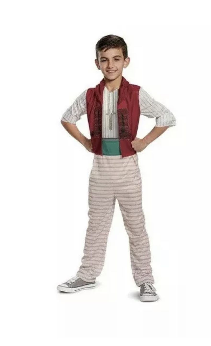 Rubie's Disney Aladdin Little Boys Costume & Vest Size Size Small 4-6 NEW