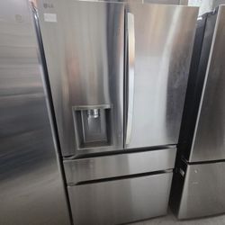 LG  29 Cu Ft 4 Door French Door New Stainless Steel 