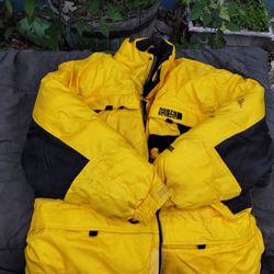 North Sportif Yellow And Black Coat 2 Or 3X