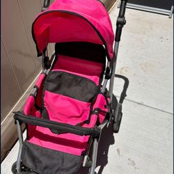 Doll Double Stroller (dolls Not Included) 
