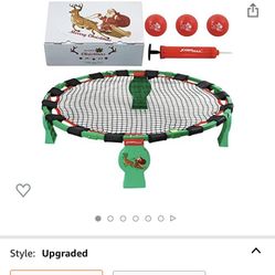 Spike Ball, Spike Game Set, Outdoor Game Set, Playground Balls Game Set, Beach Game Set, Fully Foldable, Includes 3 Balls