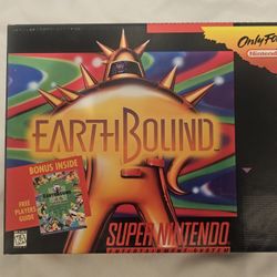 LIKE NEW Earthbound In Box!!!